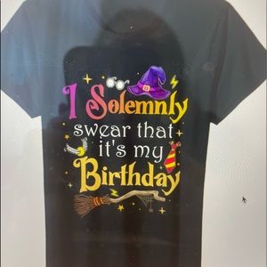 Harry Potter birthday shirt
